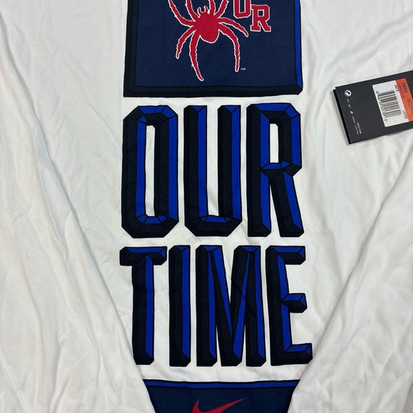 New Nike Men’s University of Richmond Spiders Tshirt L, Tee Shirt large, NWT - Picture 2 of 7